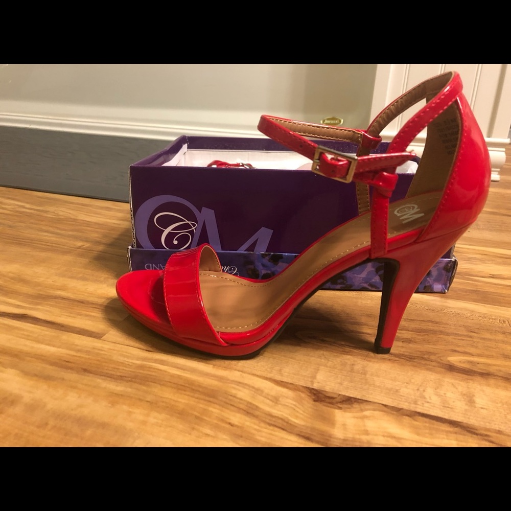 Red 8.5M Chelsea Moreland Heels